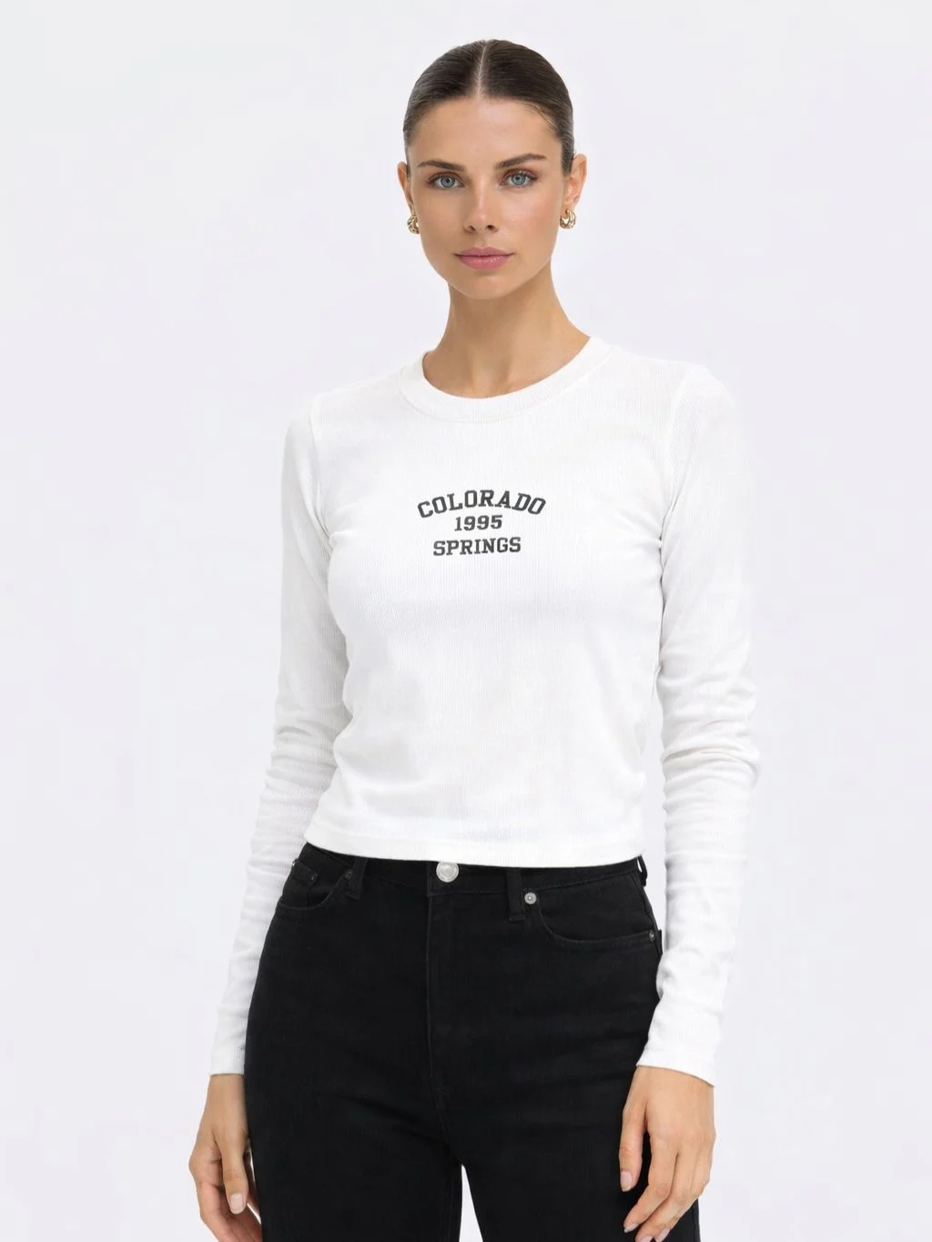 Camiseta manga larga bordada "COLORADO 1995" (Micromorley)