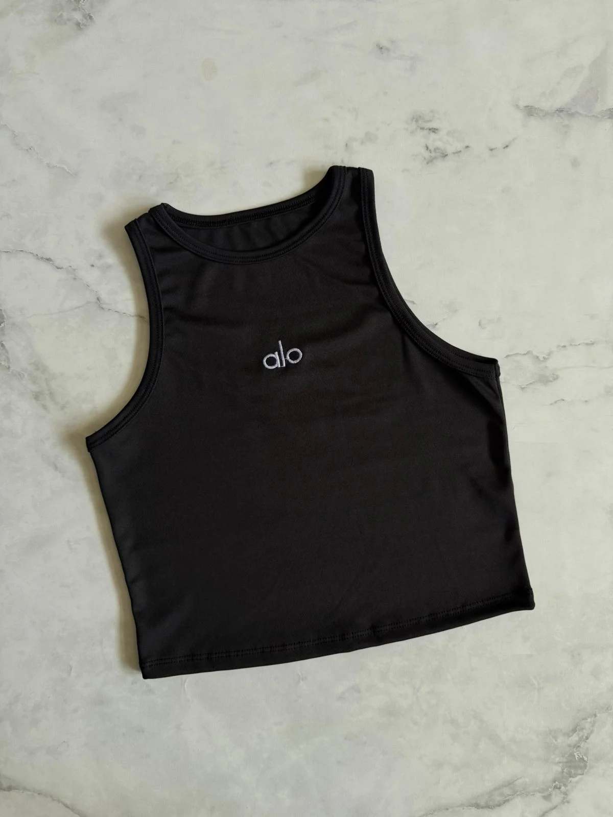 Musculosa bordado ALO (Micro morley)