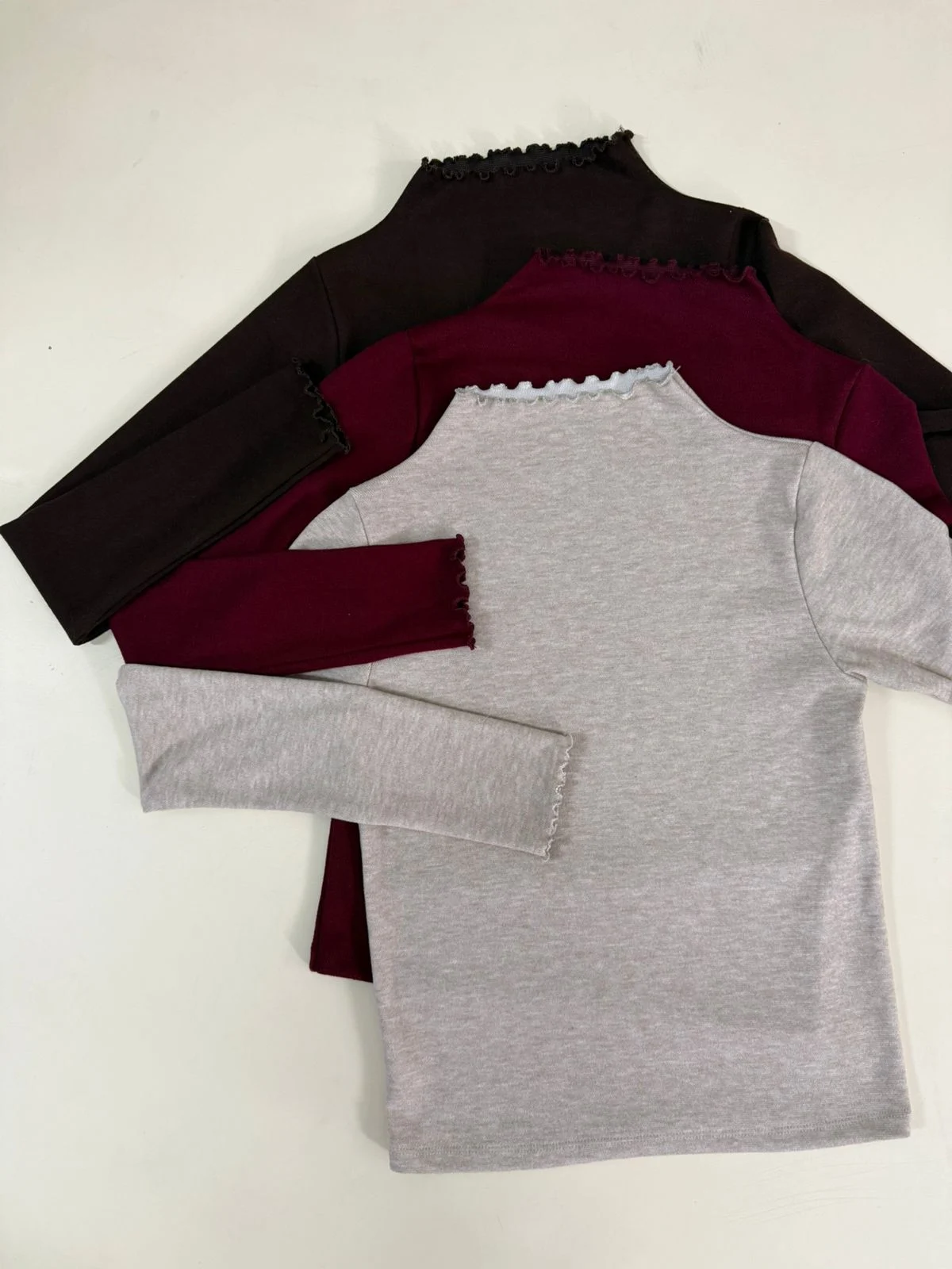 Camiseta CUELLO ALTO roulotte (Lanilla)