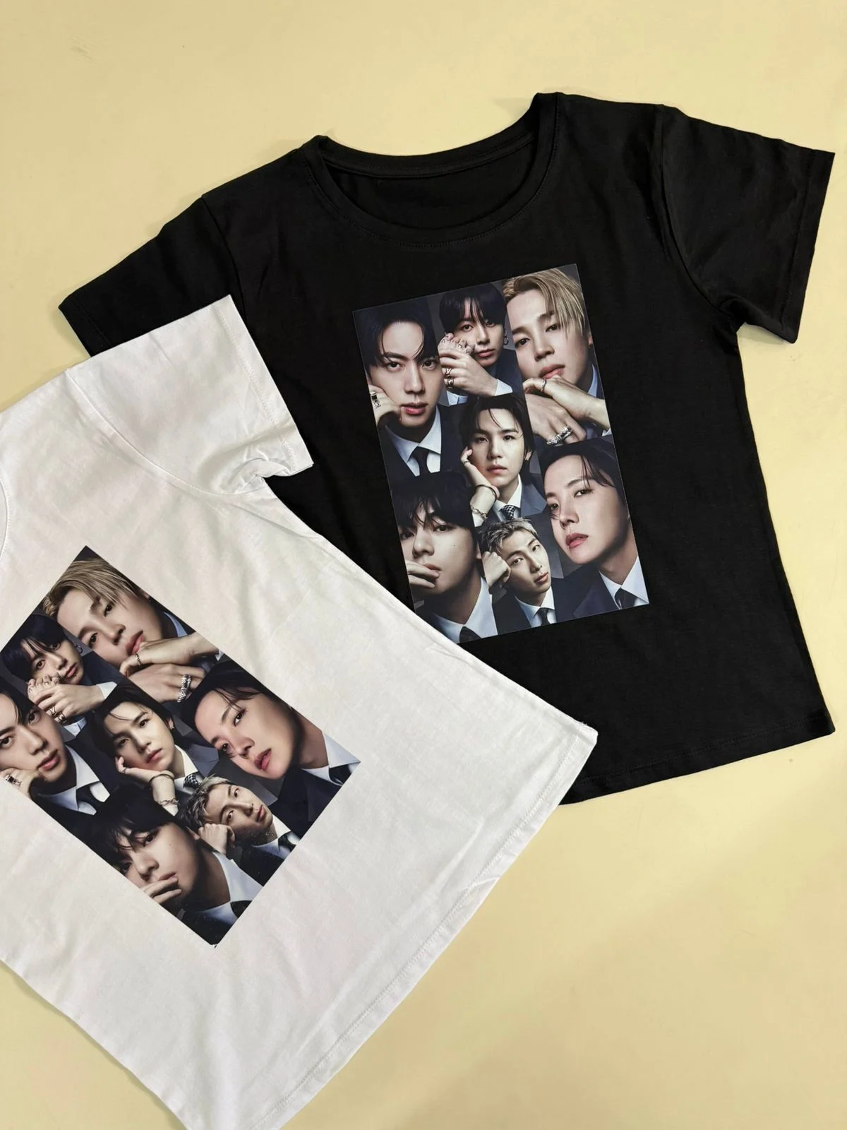 Remera estampa "BTS" (Algodon)