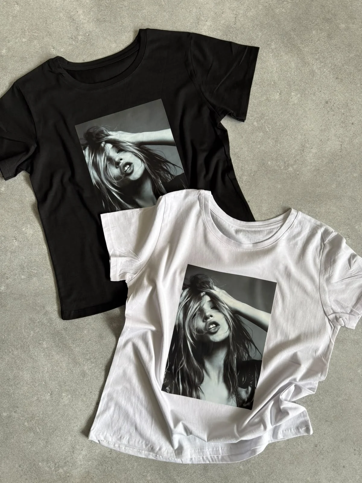 Remera foto "KATE MOSS" (Algodon Jersey)